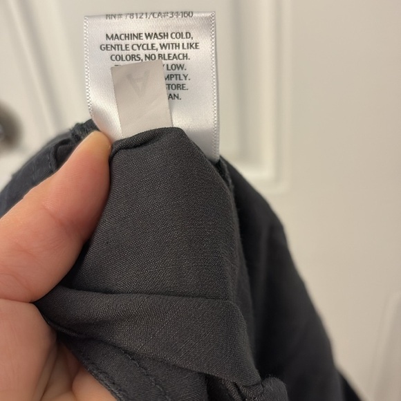 Eileen Fisher Linen Blend Pants sz 14 - Picture 6 of 6